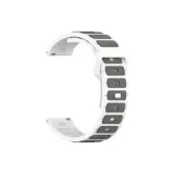 White Gray/Flat Racerback Two-Tone