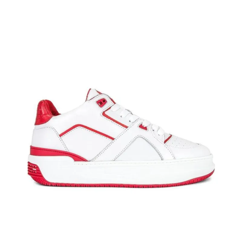 Just Don Leather Lace-up Sneakers-1