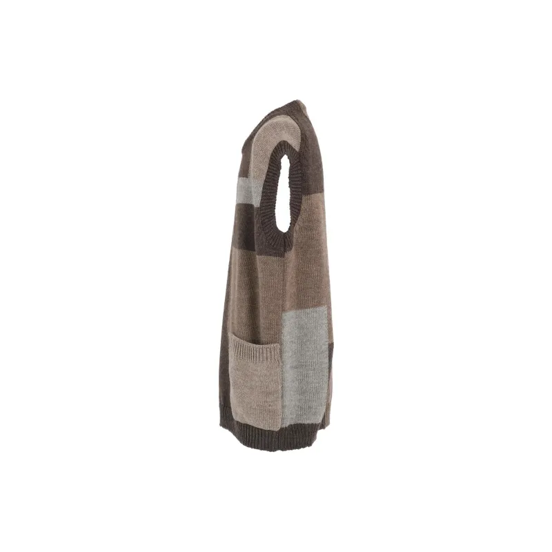 Yohji Yamamoto POUR HOMME FW24 Tank Tops Men's Brown-2
