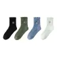 Black+Dark Green+Dark Blue+Mint Green