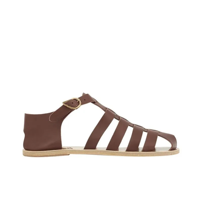 ANCIENT GREEK SANDALS Homer Stylish Sandals Men's Chestnut-1