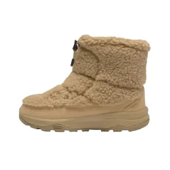 THE NORTH FACE Nuptse Wear Resistant Slip Resistant Short Snow Boots Women's Brown