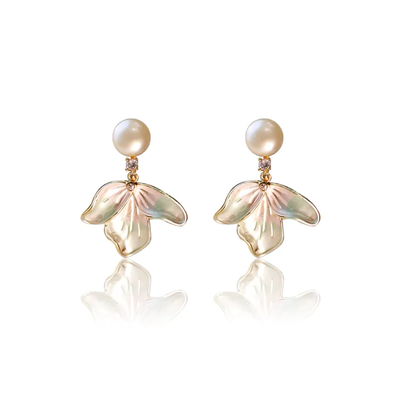 Taste The Color Freshwater Pearl Clip On Earrings Women's-0