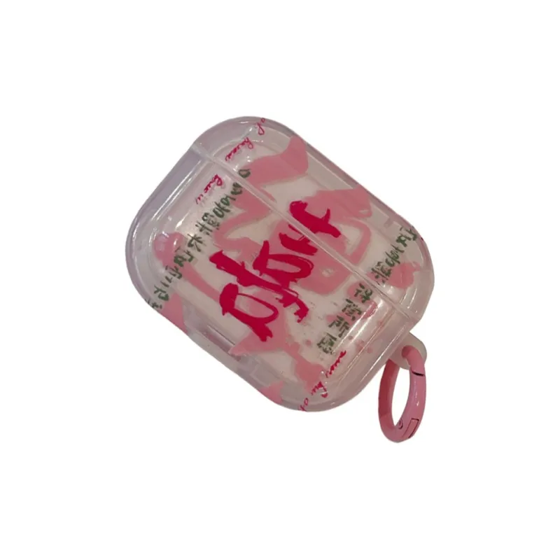 Baohuguang Compatible With AirPods Pro/2/3 TPU Individual Creative File Fully Enclosed Impact Resistant Headphone Cases-2
