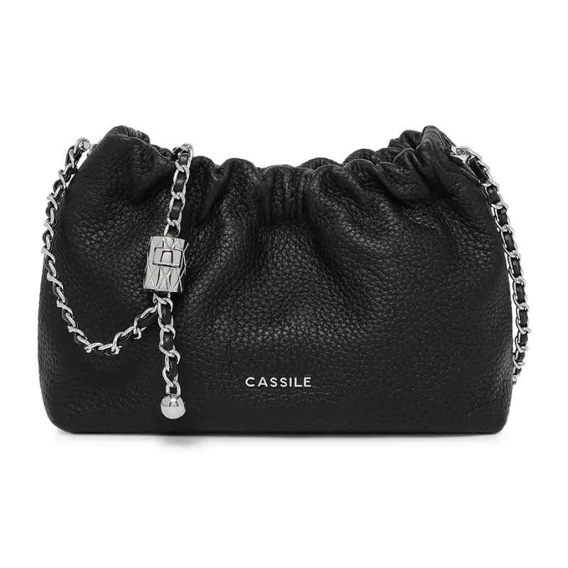 CASSILE Cow Leather Purse, Crossbody Bag, Small Bag, One Shoulder Bag Small Size Women's Multicolor-1