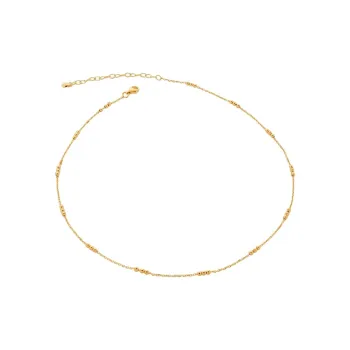Monica Vinader Triple Beaded 18 20' Chain Necklace