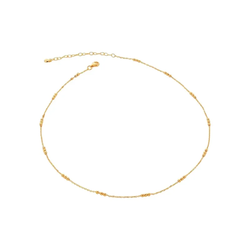 Monica Vinader Triple Beaded 18 20' Chain Necklace-0