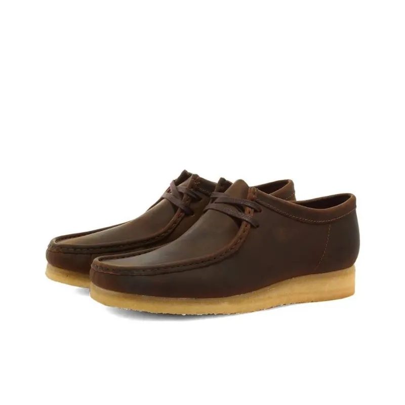 Clarks Originals WALLABEE Casual Shoes Men's Brown-1