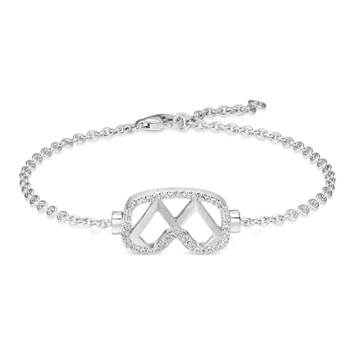 ICEWALD 925 Sterling Silver Bracelets Unisex Silver-0