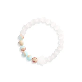 Star Treasures Glass Cat Eye Bracelets Women's