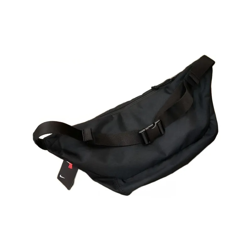 Nike Polyester One Shoulder Crossbody Bag Sling Bag Fanny Pack Regular Unisex Black-2