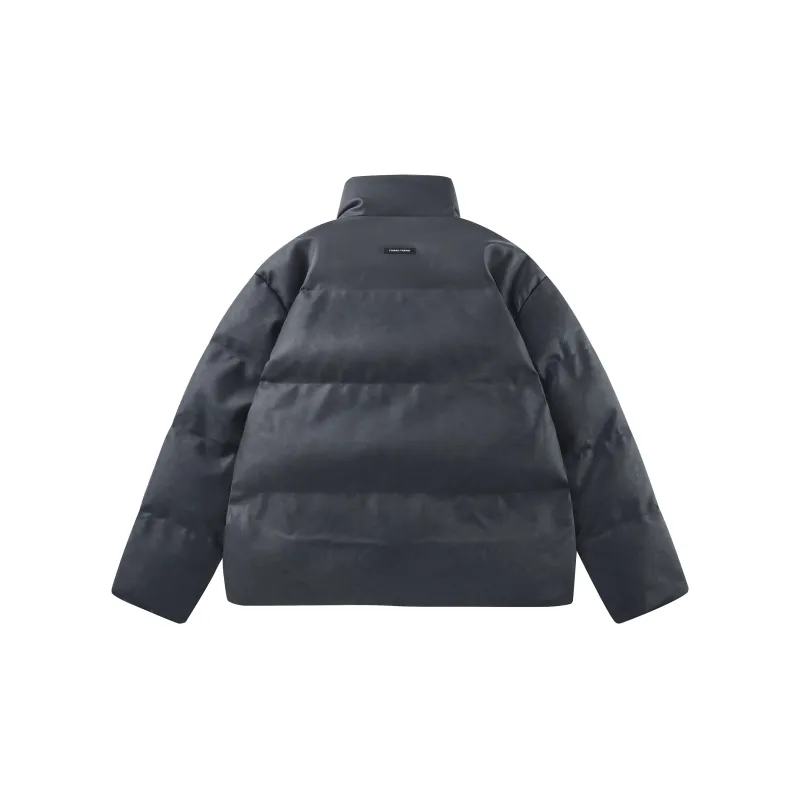 Torso Puffer Jacket Unisex Dark Gray-1
