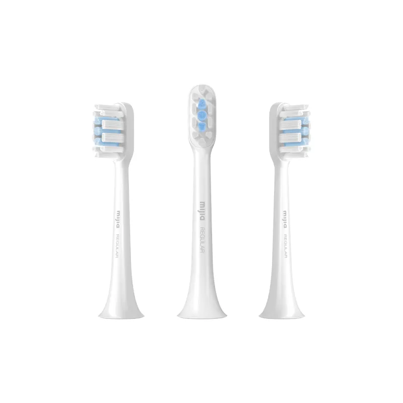MI Compatible With T301/T302 Toothbrush Heads Pack Of Three Mi Home Soundwave Electric-0
