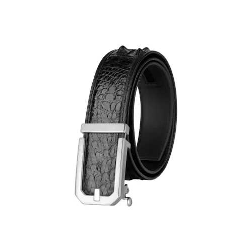 CATELLES Crocodile Leather Leather Belts Men's 3.8cm