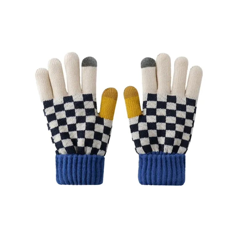 PALBAS Acrylic Knit Gloves Unisex-3