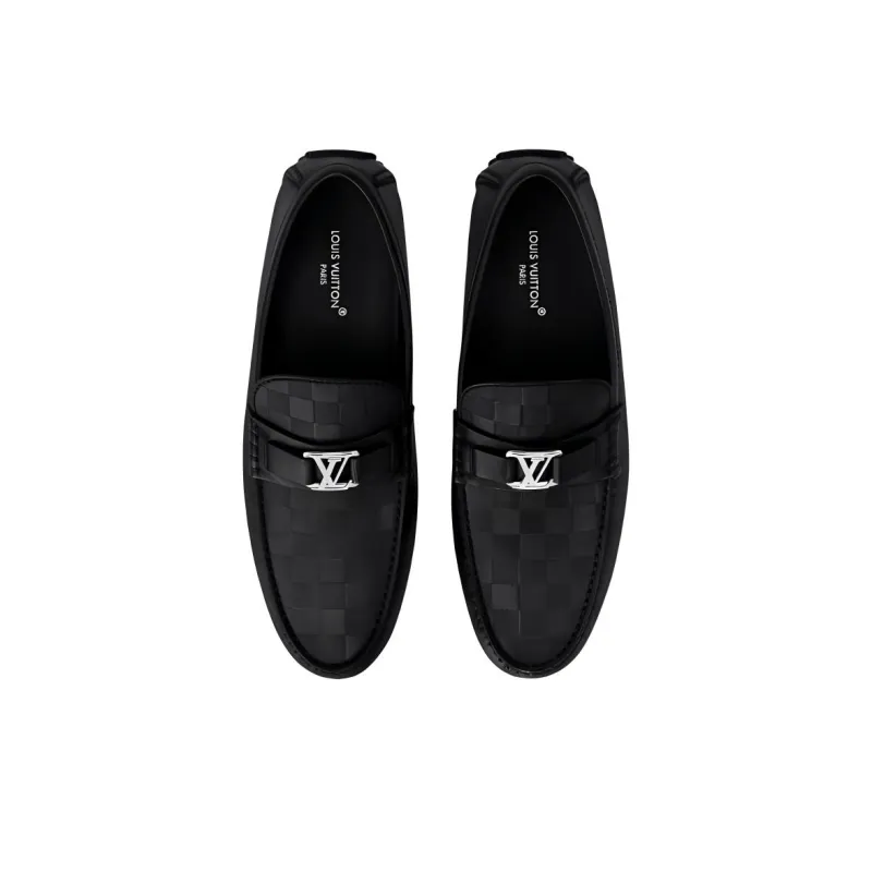 LOUIS VUITTON Hockenheim Beanie Shoes Men's Black-3