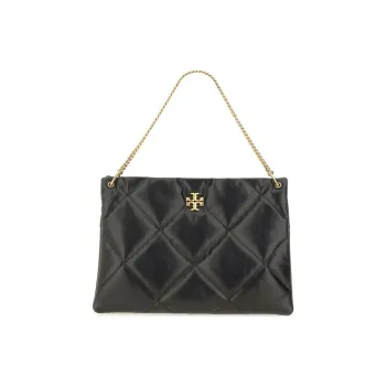 TORY BURCH Kira Diamond Quilt Satchel Black
