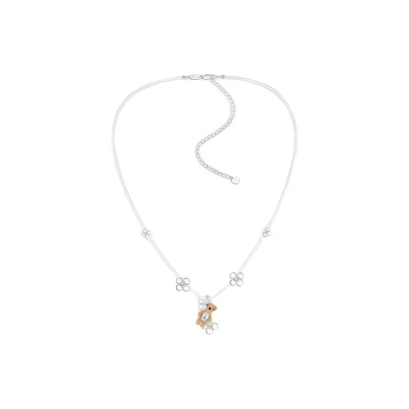 YVMIN Bear detail Pearl Necklace-1