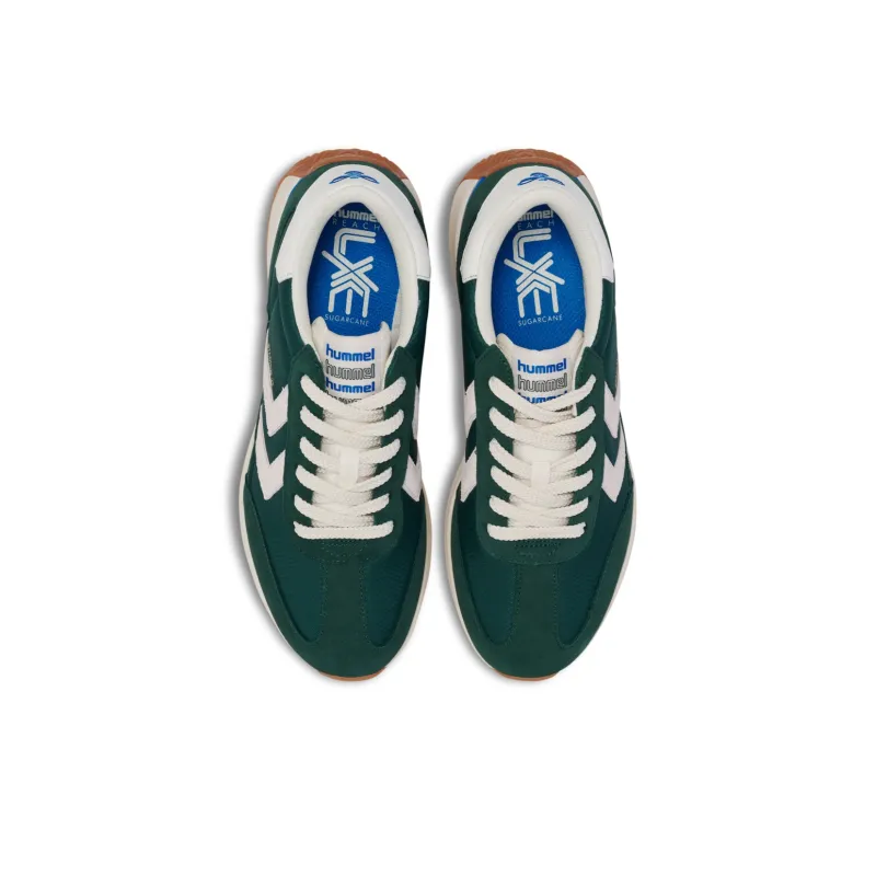 Hummel Anti Slip Wear Resistant Low Top Casual Shoes Unisex Green-2