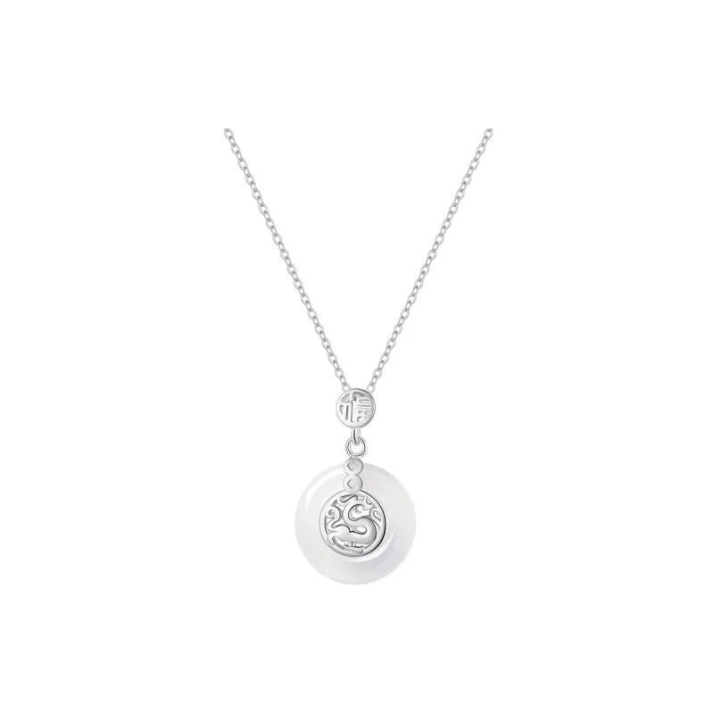 Asia Star Chalcedony Necklaces Unisex-8