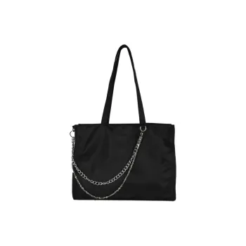 Worm's Home Oxford Handbag, Shoulder Bag Regular Women's Black/Brown