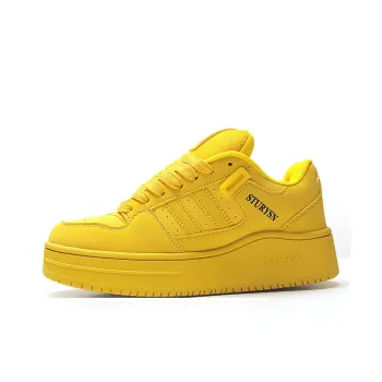 STUR YSN Wear resistant And Lightweight Low Top Skateboard Shoes Unisex Gold Coast