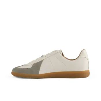 PANE Light Training Model TRAVERTINE Slip Resistant Low Top Casual Shoes Unisex White