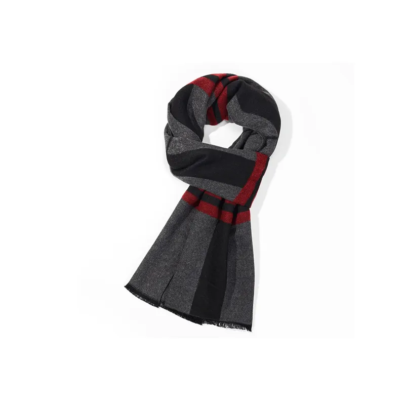 Shanghai Story Polyester Knit Scarves Men's-70