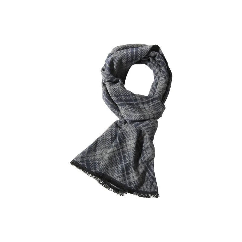 Shanghai Story Polyester Knit Scarves Men's-55