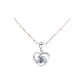 Timeless Heart Necklace[Sunflower Seeds Arrow Heart Chain]Moissanite
