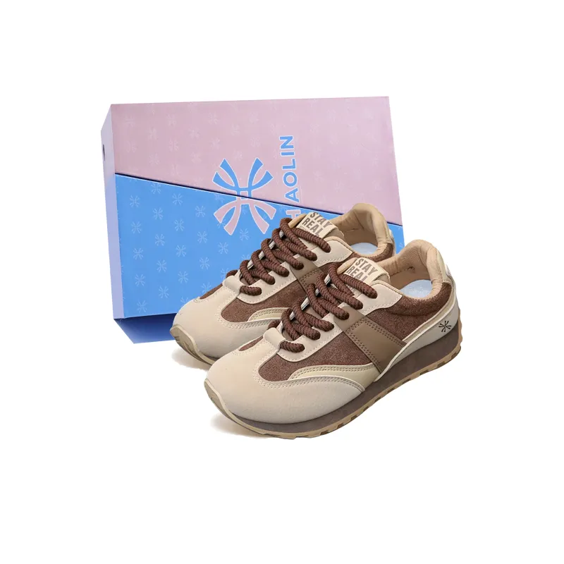 YUZHAOLIN Anti-Slip And Wear-Resistant Lightweight Low-Top Skateboard Shoes Women's-6