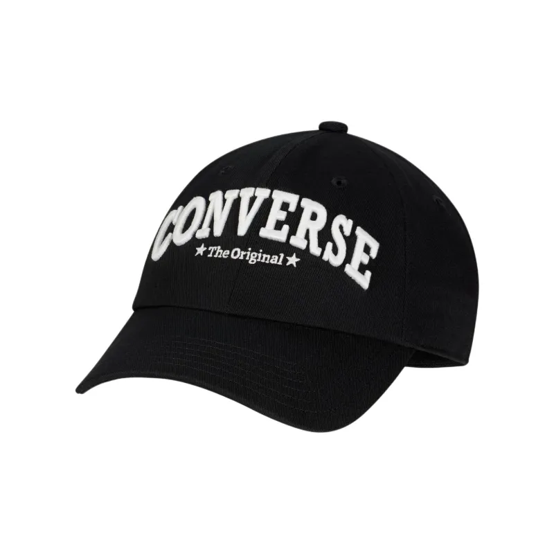 Converse Polyester Baseball Caps Unisex Black-0