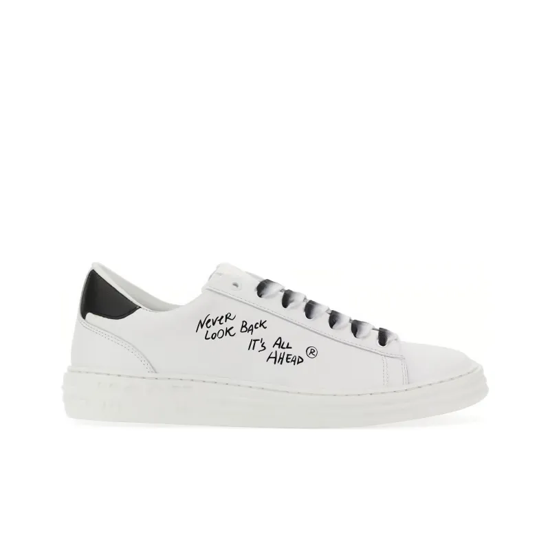 MSGM Text-print Low-top Sneakers-1