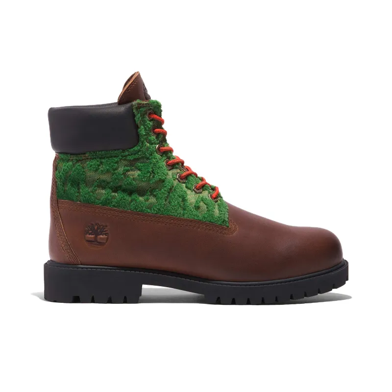 Timberland Heritage Black Pioneers 6 Inch Waterproof 'Brown Full Grain' Boots-1
