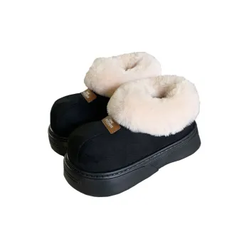 SHIGUDE Indoor Padded Shoes Women's Home Slippers