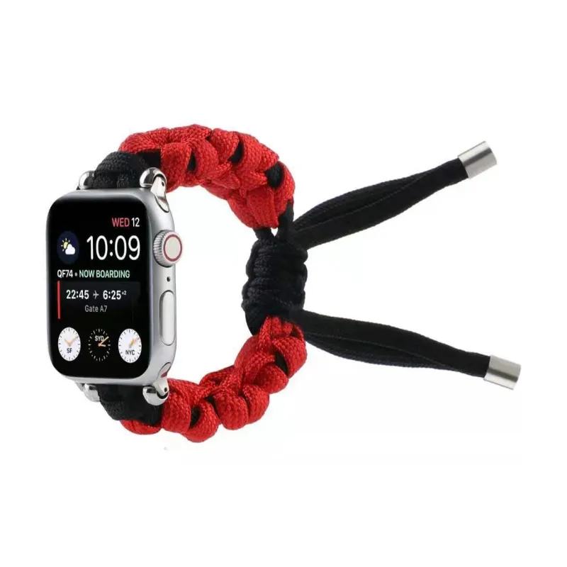 MSSM Watch Band Apple Compatibility Umbrella Cord Material-5