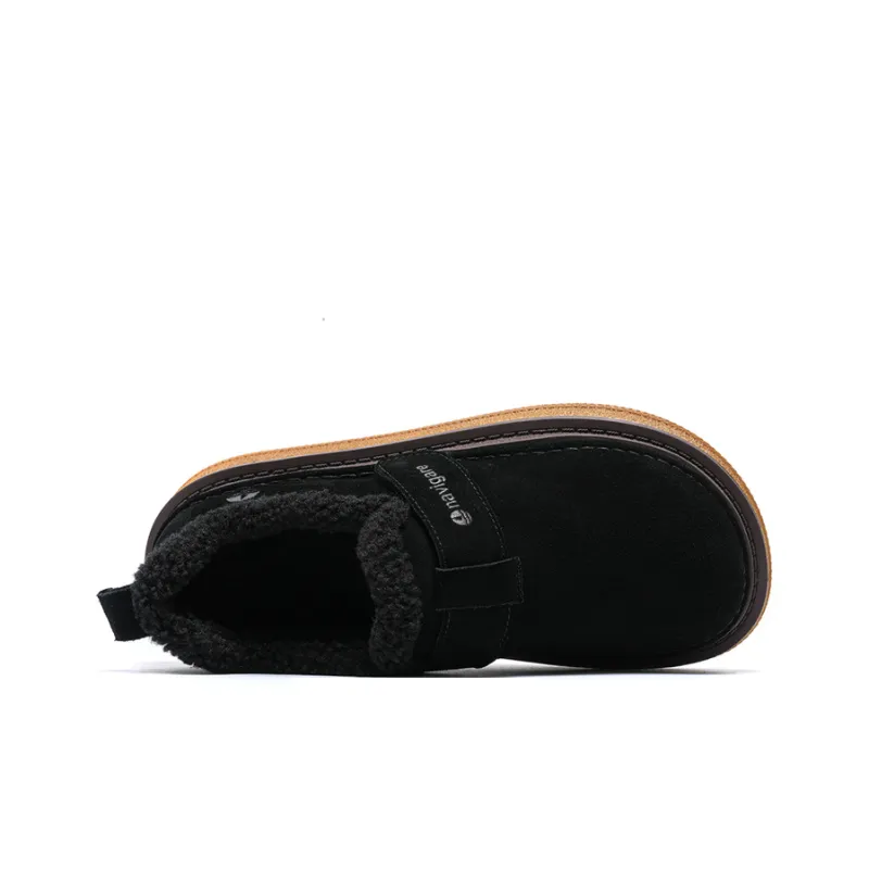 NAVIGARE Small Sailboats Height Increasing Warmth Low Top Casual Shoes Women's Black-3
