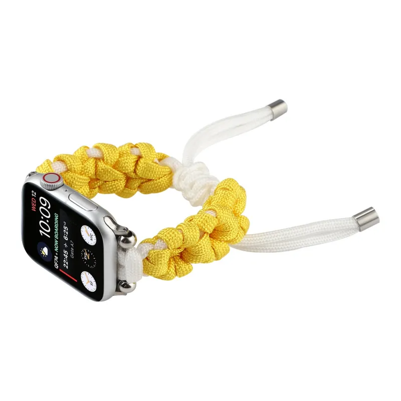 MSSM Watch Band Apple Compatibility Umbrella Cord Material-7