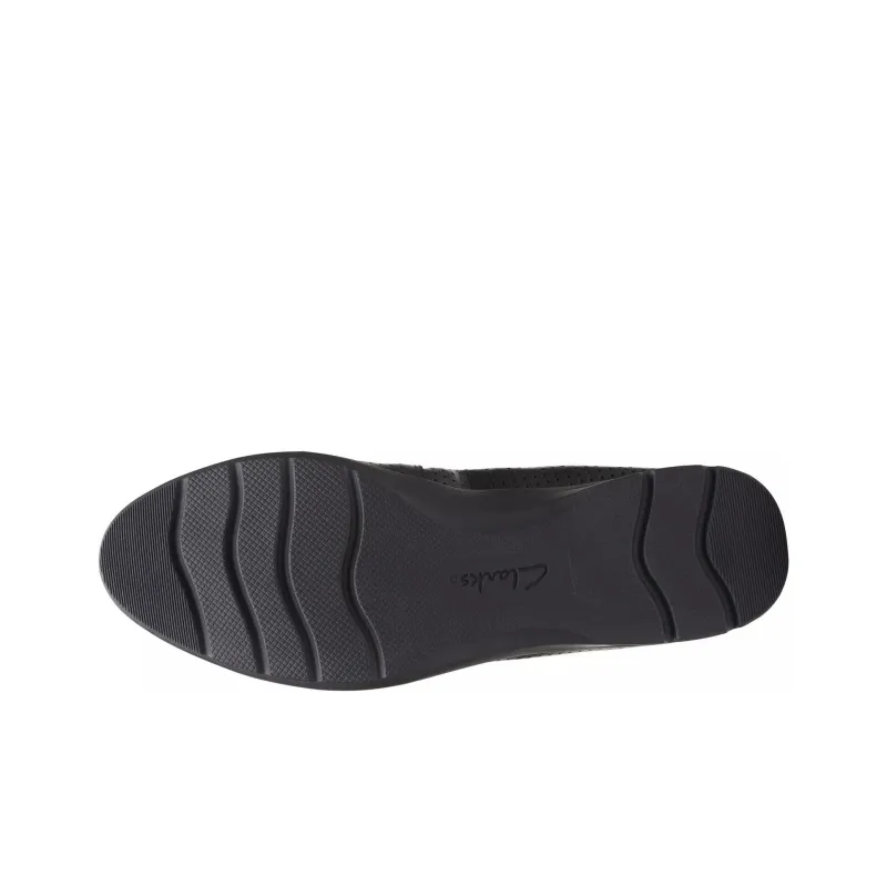 Clarks Jenette Ease Casual Single Shoes Women's Black-4