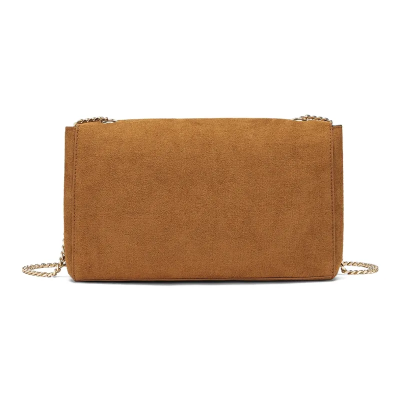 ST&SAT Synthetic Leather Shoulder Bag Regular Women's Red Brown-4