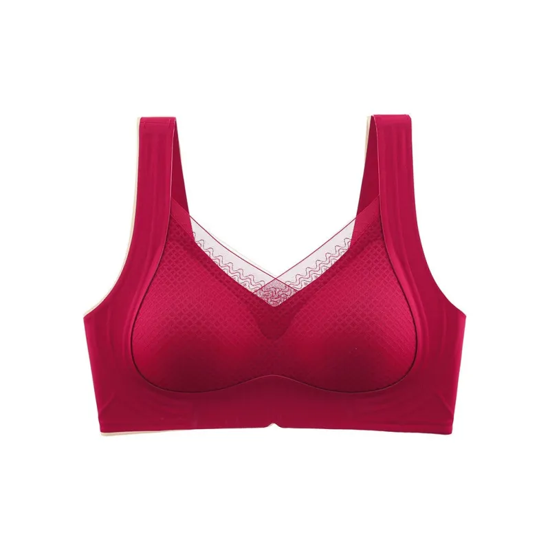Pretty Lady Bra Women's Burgundy-0