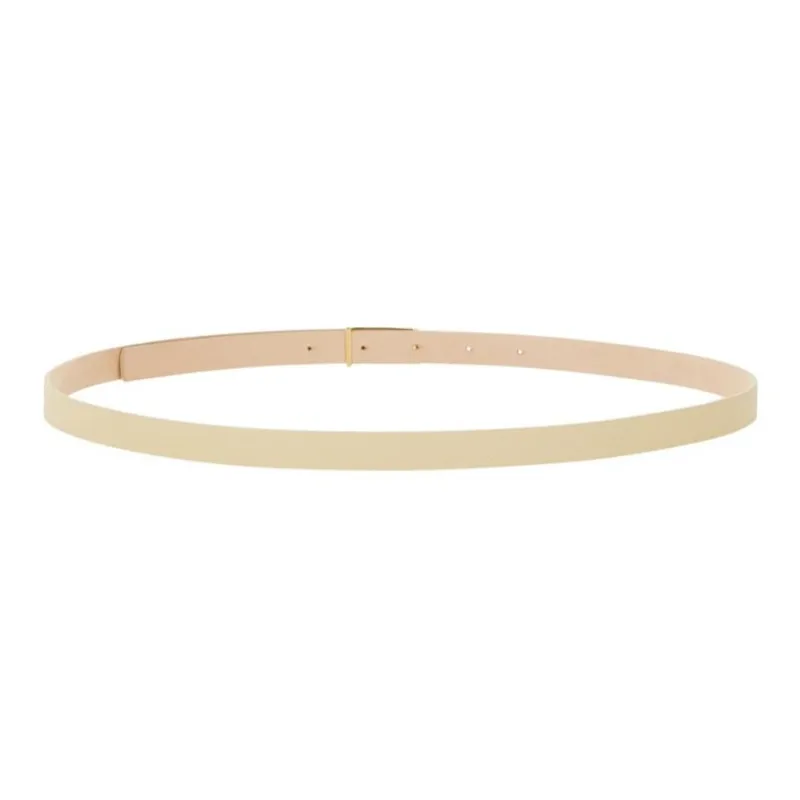 Victoria Beckham Logo Plaque Buckle Belt-1