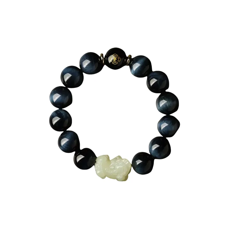 ZHIZUO Tiger's Eye Stone Bracelets Unisex-0