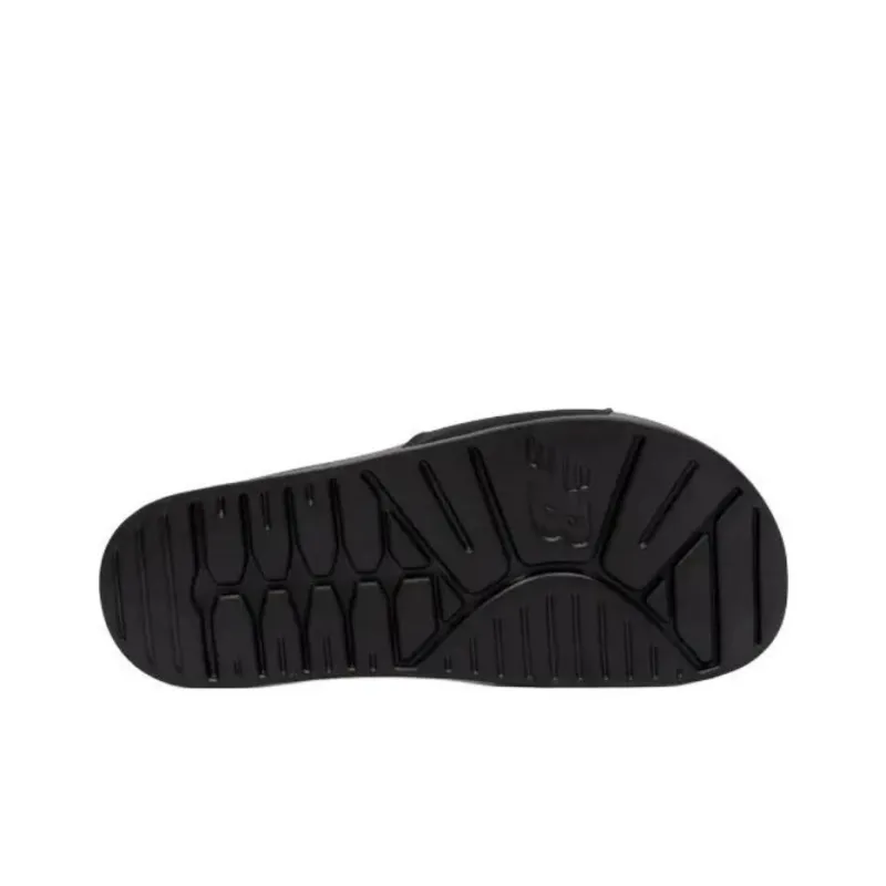 New Balance NB 200 Slip Resistant Abrasion Resistant Slide Slippers Women's Black-4