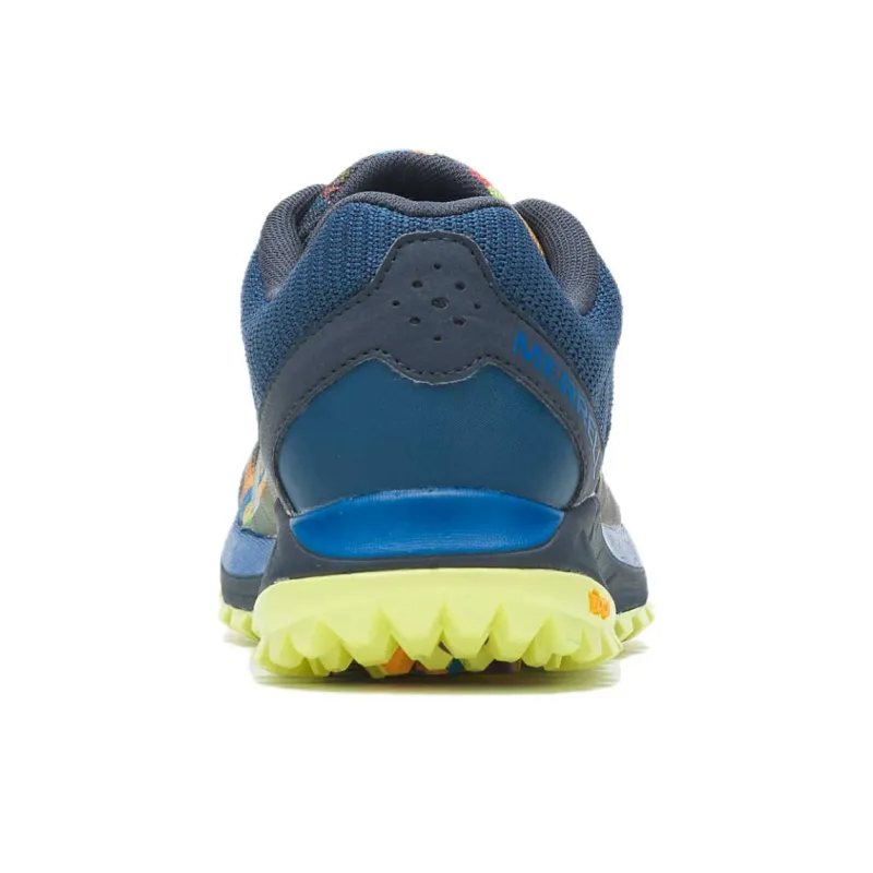 MERRELL Antora 2 Anti Slip Wear Resistant Low Top Trail Running Shoes Women's Black Blue Red-4