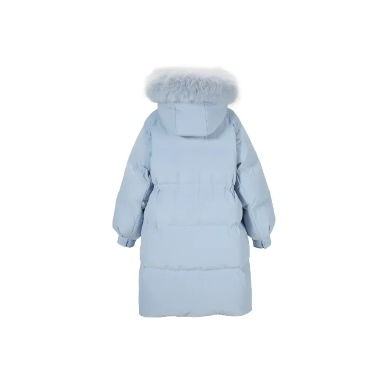 XIANGYING Down Jacket Women's Blue-1