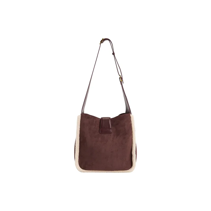 JACD PU Crossbody Bag Shoulder Bag Regular Women's Chocolate-2