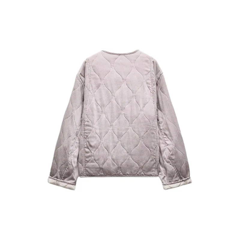 ZARA Jackets & Coats Women's Light Purple Red-1
