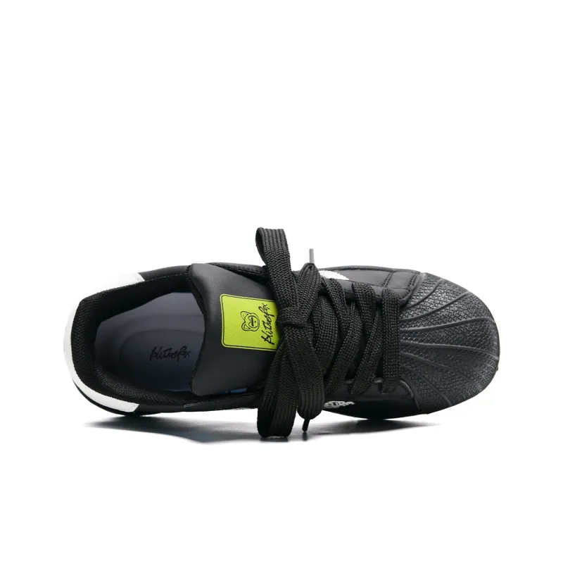 ALI THE FOX Slip Resistant, Abrasion Resistant, Lightweight, Breathable Low Top Skateboard Shoes Unisex-29