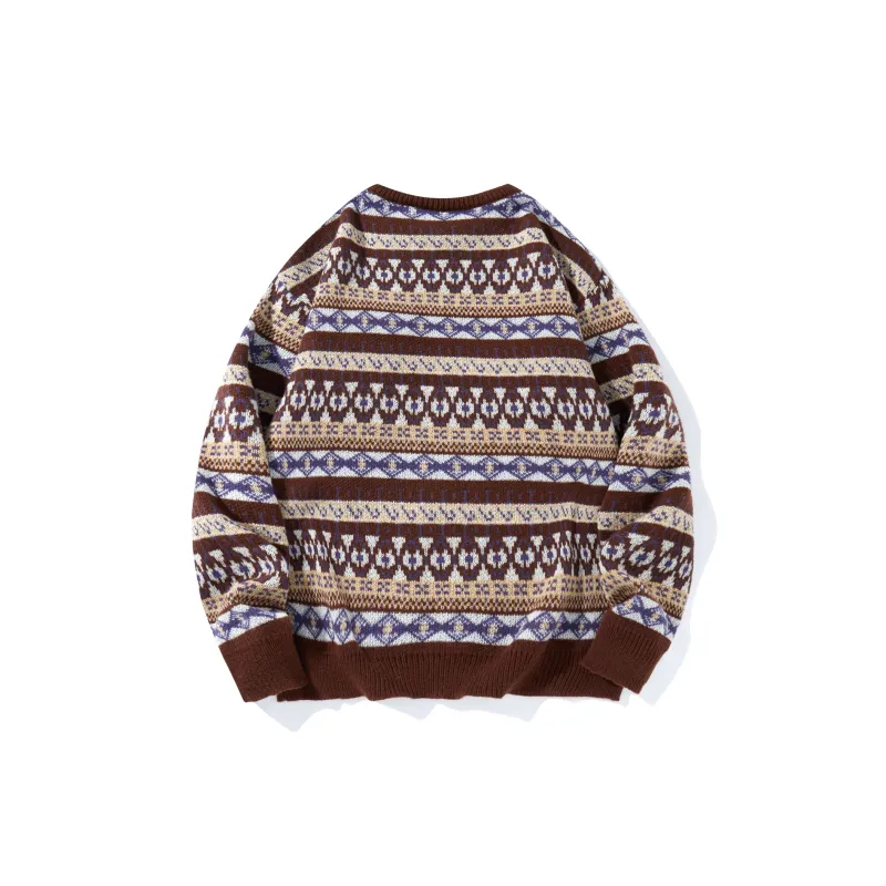 PAL ONGACO Sweater Unisex Brown-1